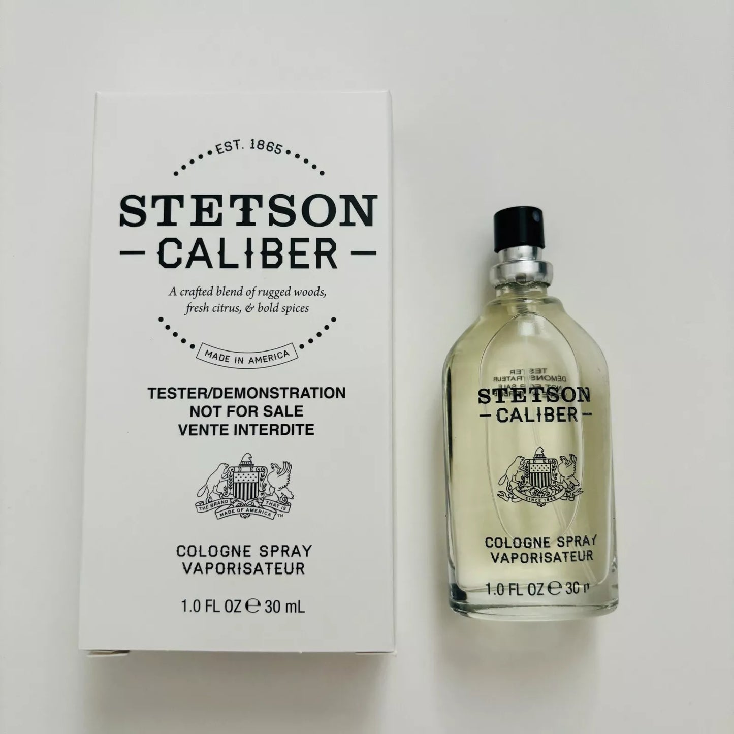 Stetson Caliber by Stetson Cologne Spray For Men 1.0 oz/ 30 ml Tester