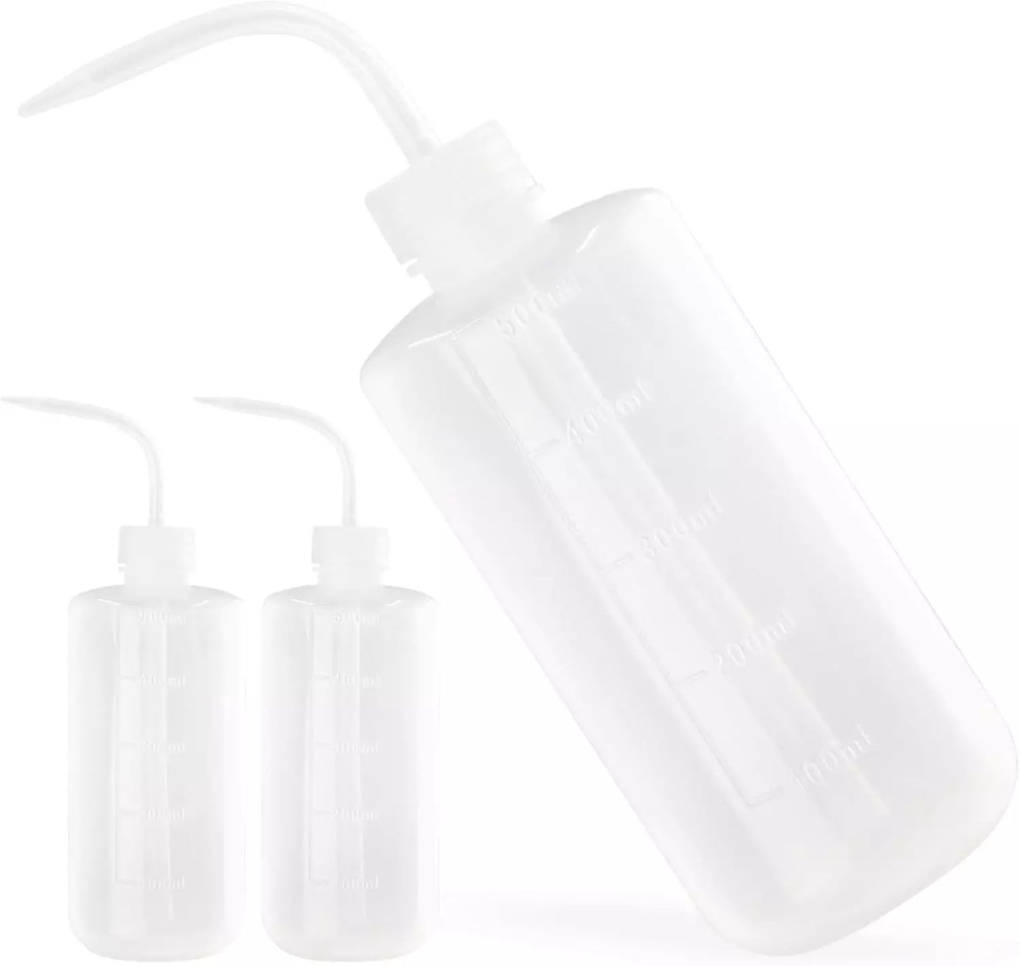 3 Pcs 500ml Squeeze Watering Bottles for Plants - Plastic Succulent Watering Can
