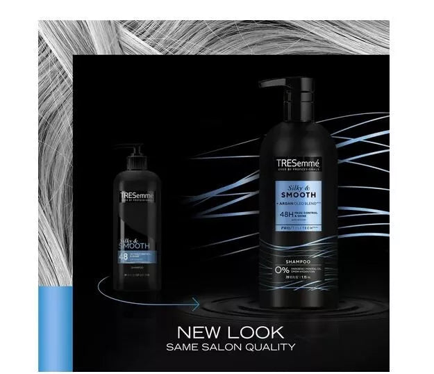Tresemme Silky & Smooth Argan Oleo Bland Frizz Control and Shine Shampoo 39 fl o