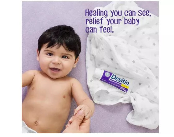 Desitin Maximum Strength Baby Diaper Rash Cream with 40% Zinc Oxide for Treatmev