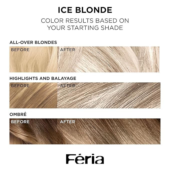 L’Oreal Hair Color Feria 110 Starlet Very Light Beige Blond Permanent Dye
