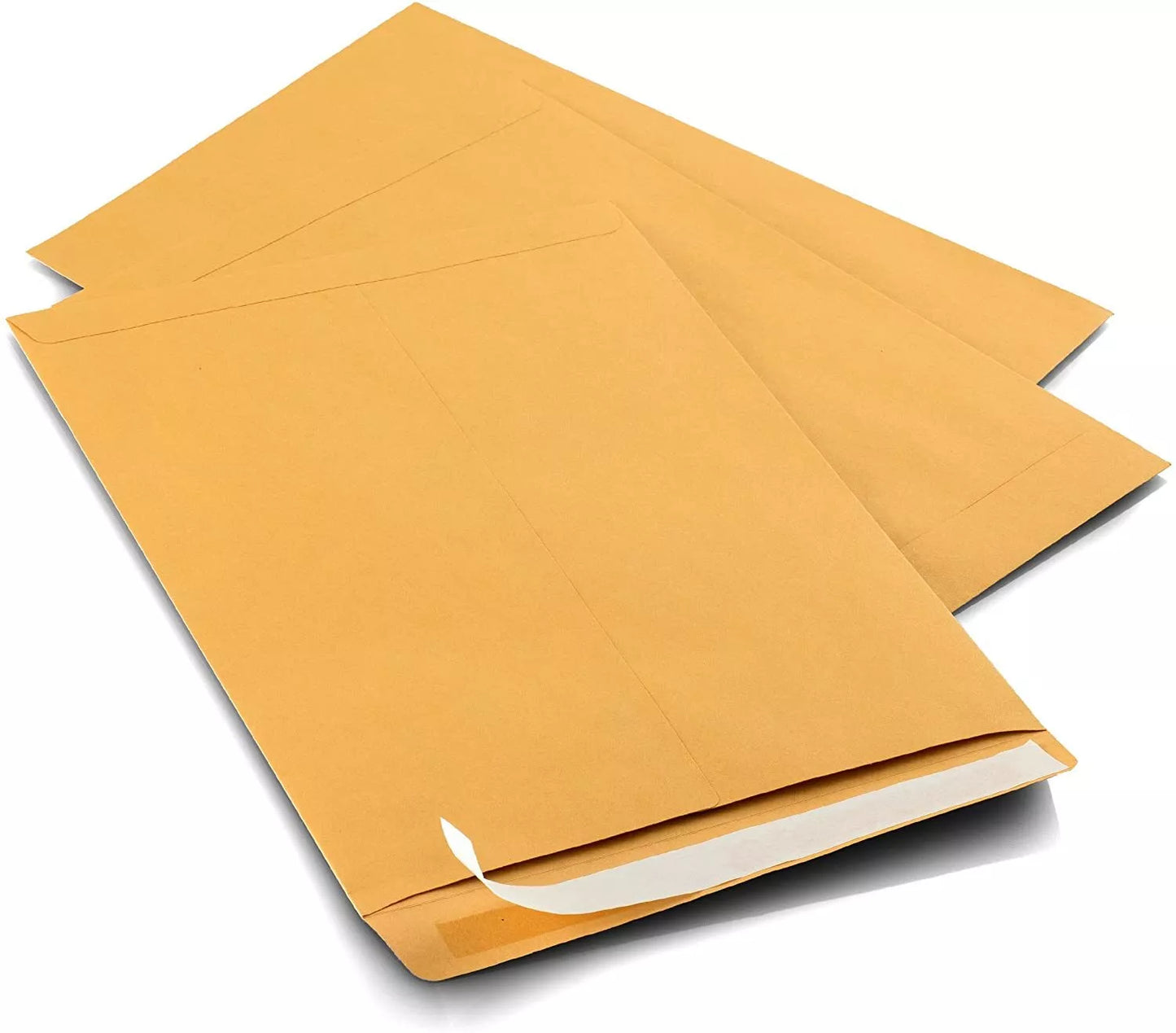 10x13 Brown Kraft Catalog Envelopes - Self-Seal - 28lb (39300)