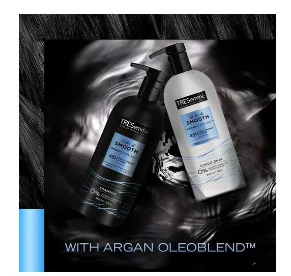 Tresemme Silky & Smooth Argan Oleo Bland Frizz Control and Shine Shampoo 39 fl o