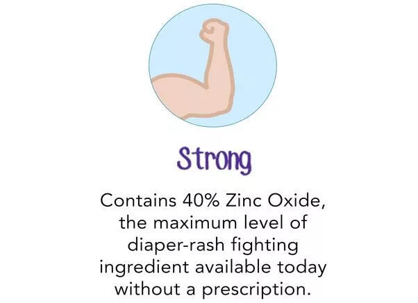 Desitin Maximum Strength Baby Diaper Rash Cream with 40% Zinc Oxide for Treatmev