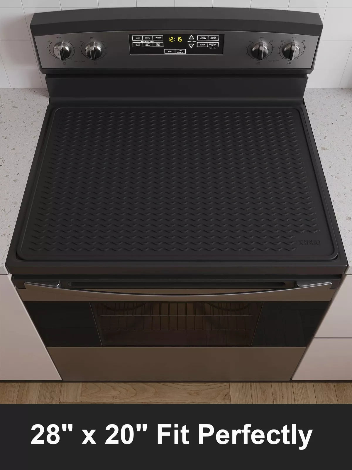 Stove Top Covers for Electric Stove Food Grade Silicone Glass Stove Top Cover P