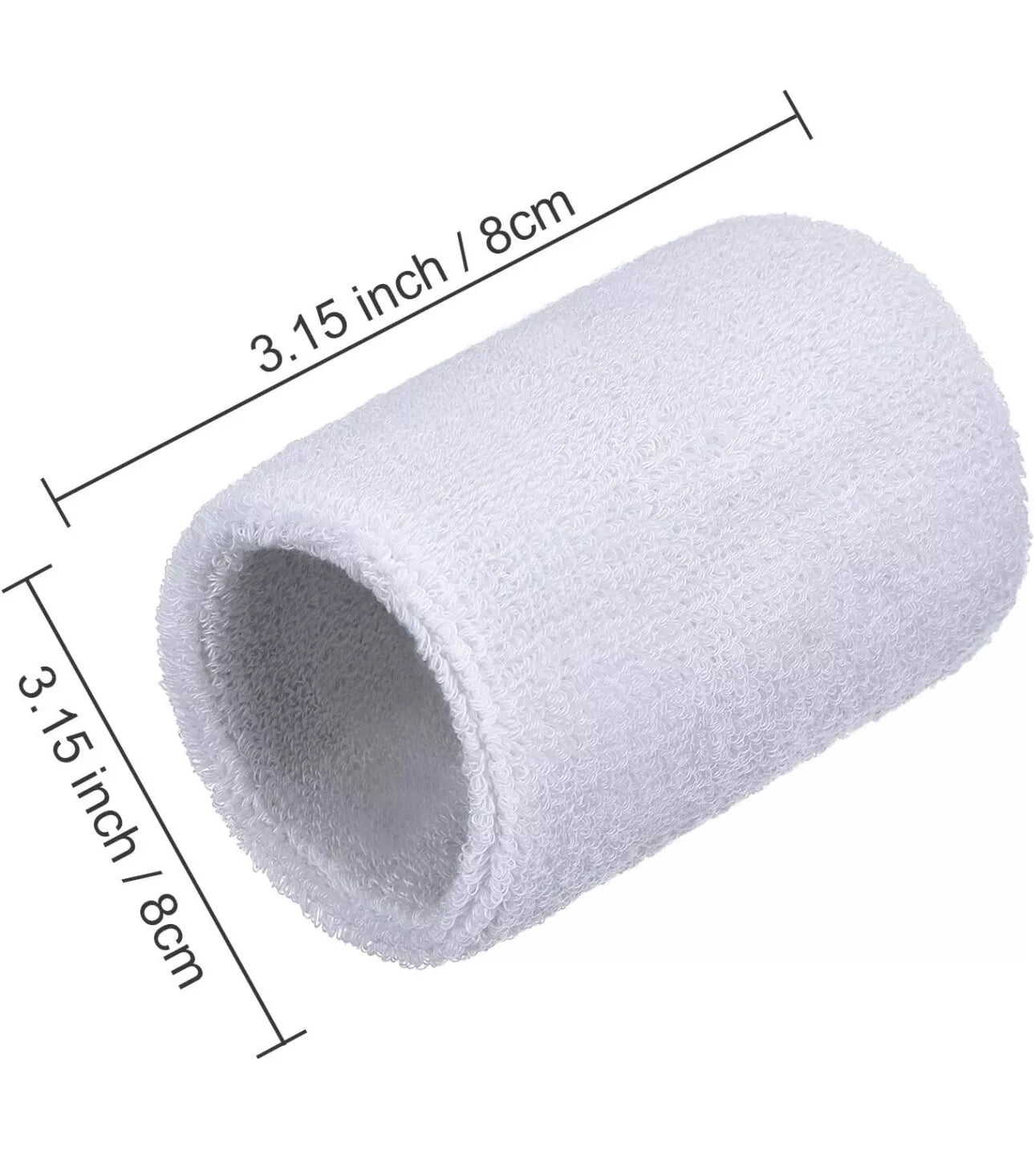 6pc Wrist Sweatband Sport Tennis , Sport Competition Sweat Absorbent