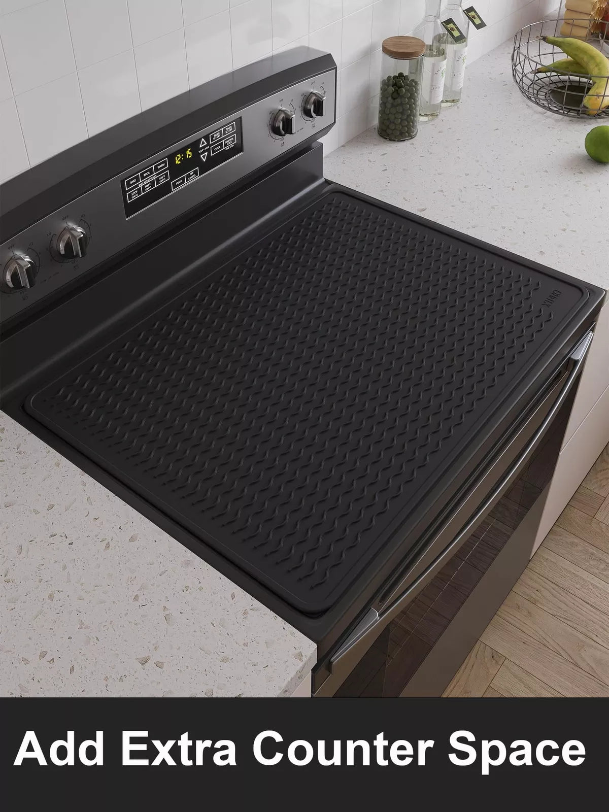 Stove Top Covers for Electric Stove Food Grade Silicone Glass Stove Top Cover P