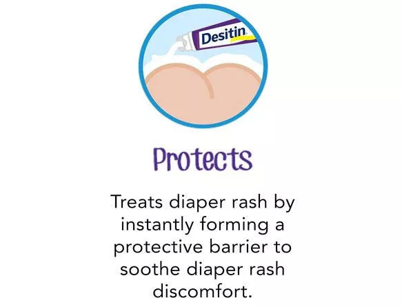 Desitin Maximum Strength Baby Diaper Rash Cream with 40% Zinc Oxide for Treatmev