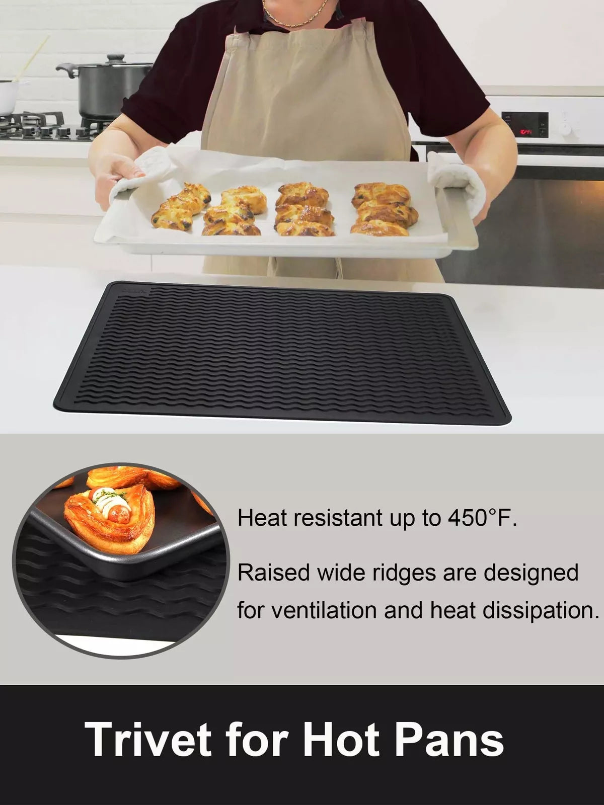 Stove Top Covers for Electric Stove Food Grade Silicone Glass Stove Top Cover P