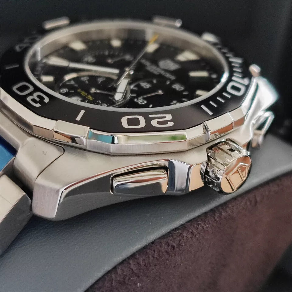 TAG HEUER Aquaracer 300M Chronograph Black Dial 43mm Men's Watch CAY111A.BA0927