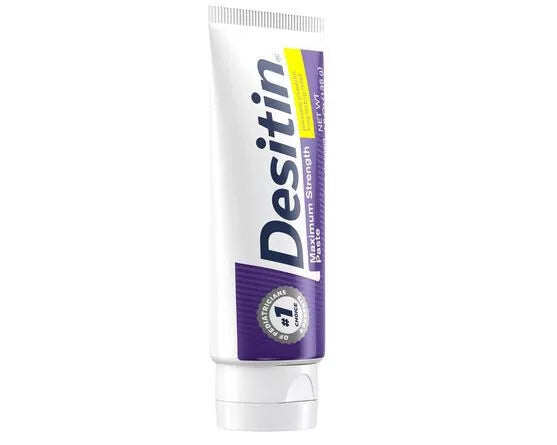 Desitin Maximum Strength Baby Diaper Rash Cream with 40% Zinc Oxide for Treatmev