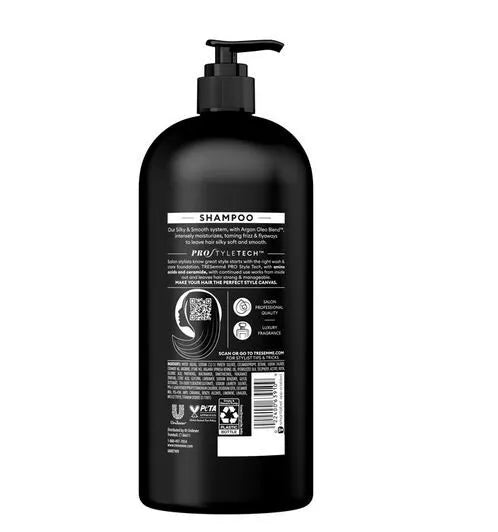 Tresemme Silky & Smooth Argan Oleo Bland Frizz Control and Shine Shampoo 39 fl o