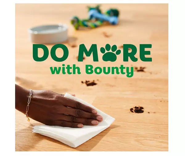 Bounty Full Sheet Paper Towels, White, 2 Triple Rolls - 6 Regular Rolls