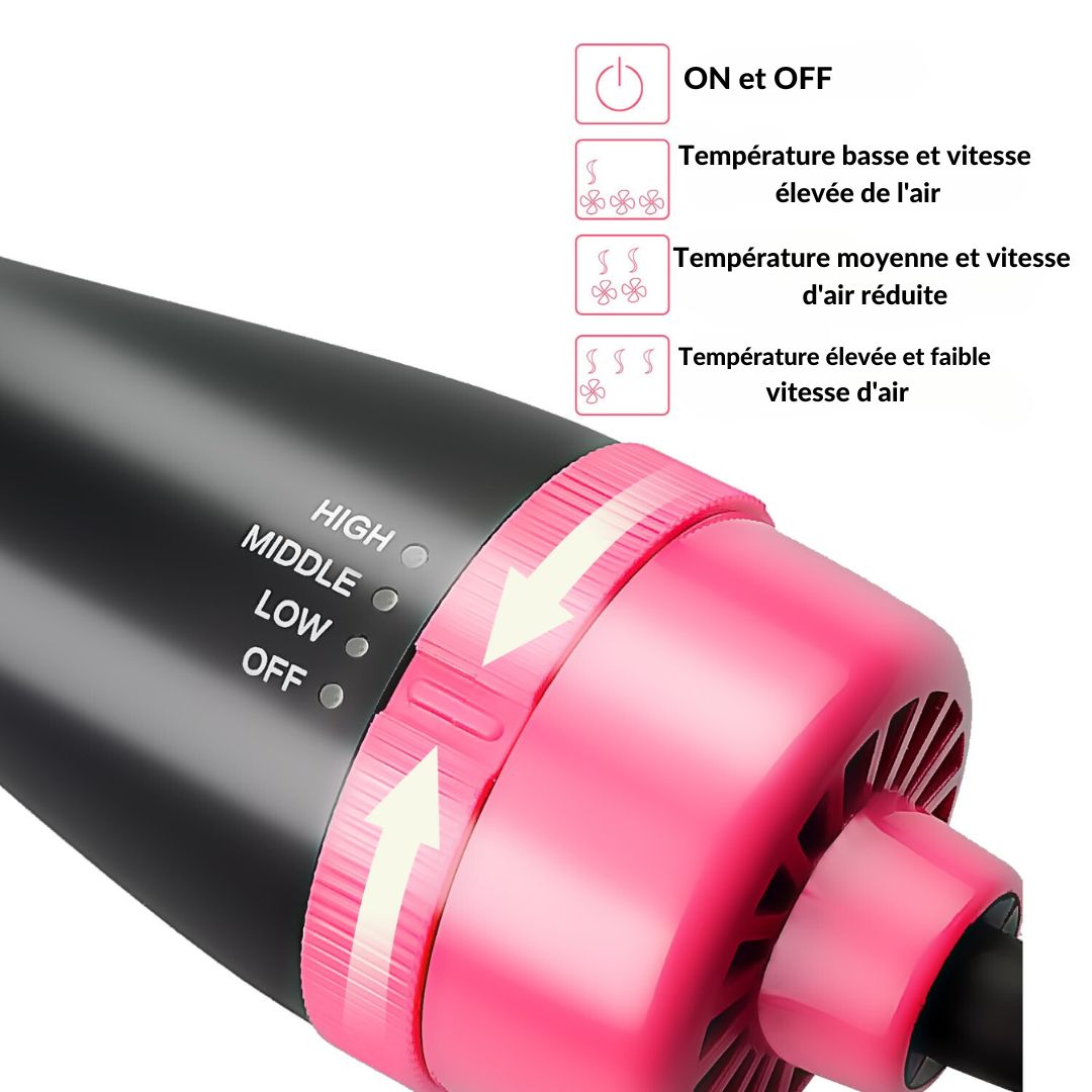 AirGlam ™ - Hair Dryer Brush