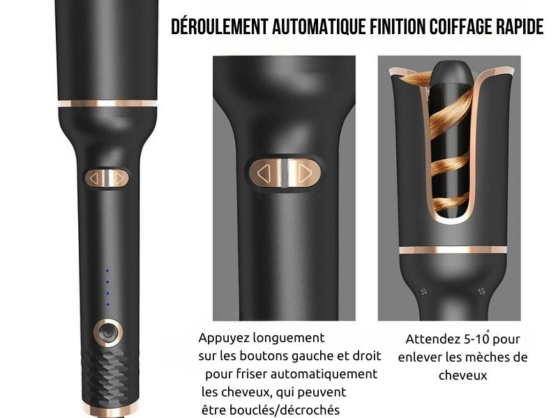 Spin-n-Curl - Automatic Rotating Curling Iron