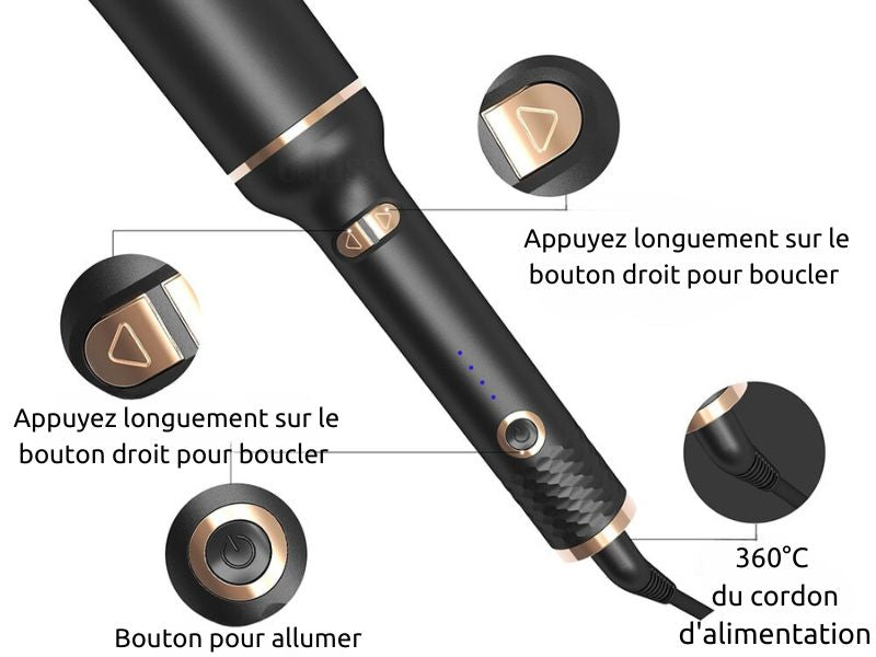 Spin-n-Curl - Automatic Rotating Curling Iron