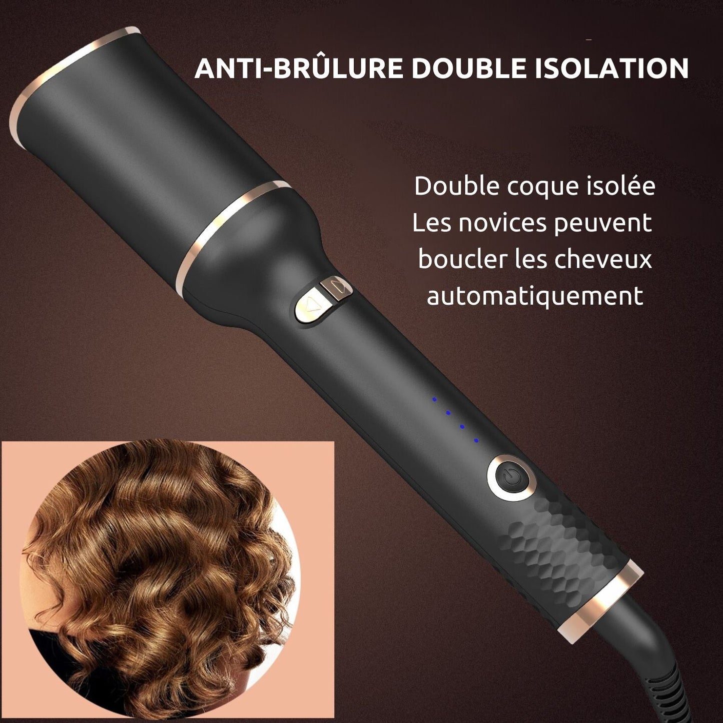 Spin-n-Curl - Automatic Rotating Curling Iron