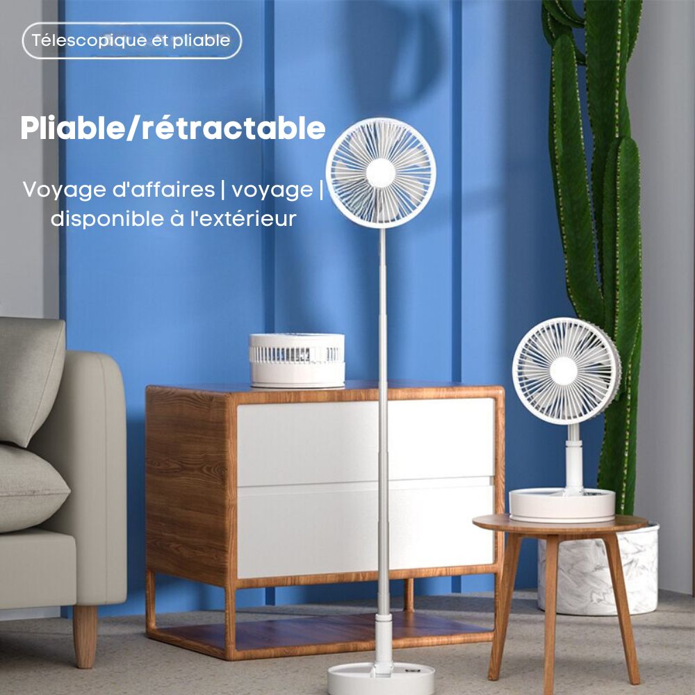 FoldAir - Wireless Retractable Portable Fan