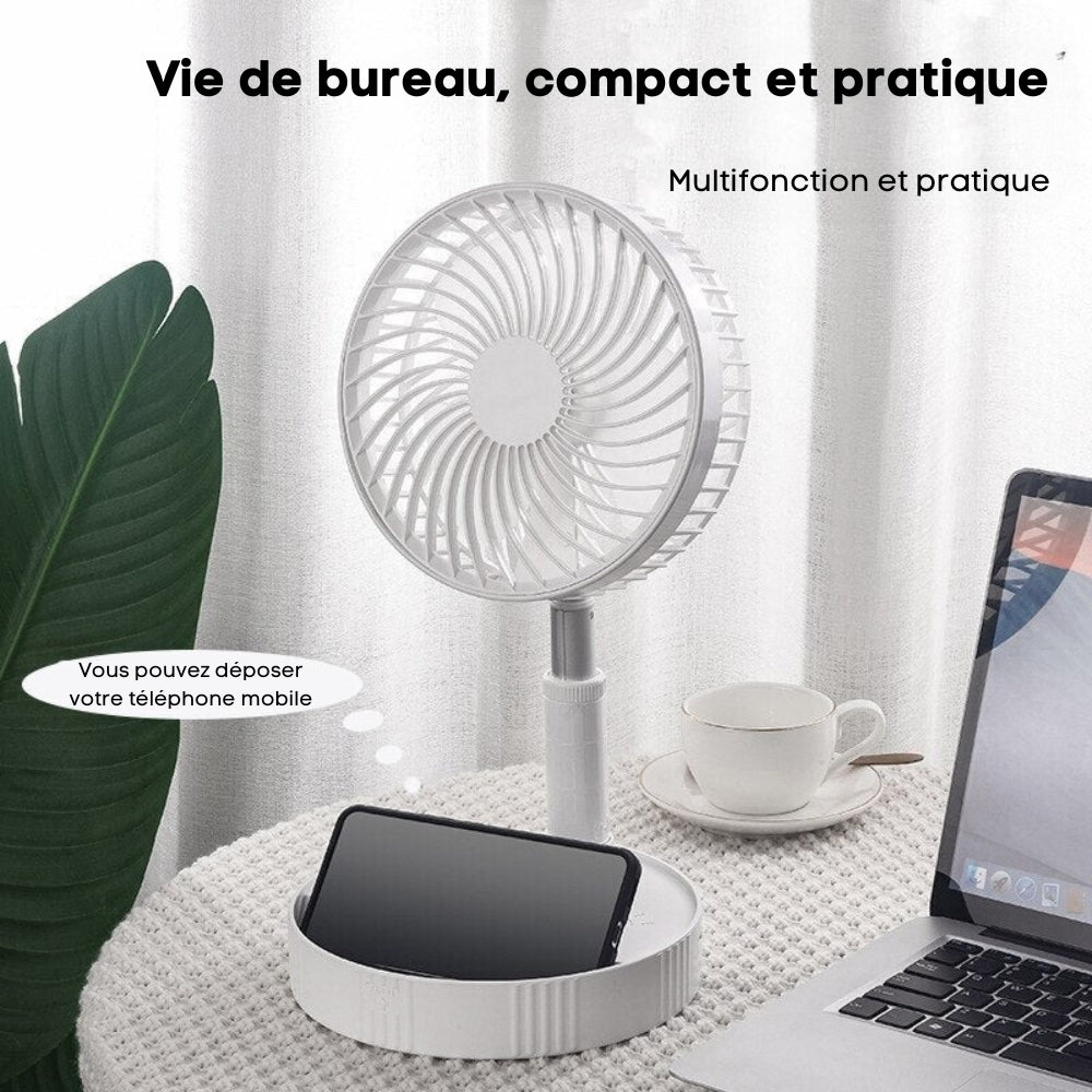 FoldAir - Wireless Retractable Portable Fan