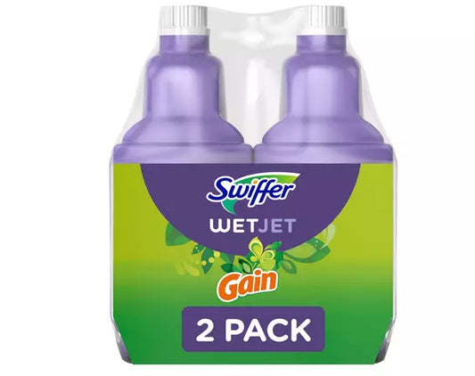 Swiffer WetJet Multi-Purpose and Hardwood Liquid Floor Cleaner Solution Refill,