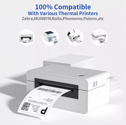 Label Printing Paper Per 500 Stack 4x6 Thermal Printing
