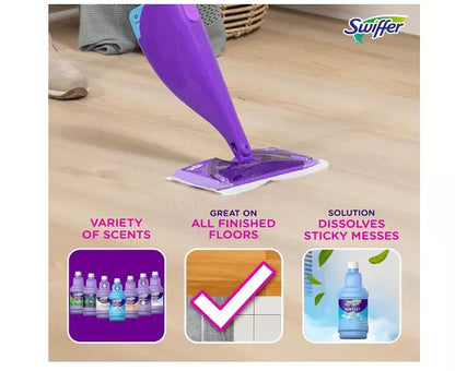 Swiffer WetJet Multi-Purpose and Hardwood Liquid Floor Cleaner Solution Refill,