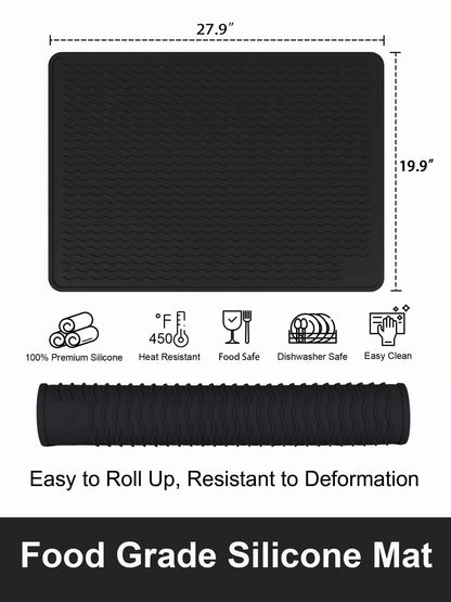 Stove Top Covers for Electric Stove Food Grade Silicone Glass Stove Top Cover P