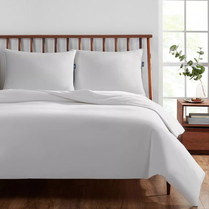 Sertapedic No-Go-Flat Bed Pillow, Standard/Queen, 2 Pack New