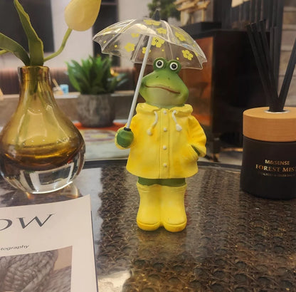 Frog With Umbrella