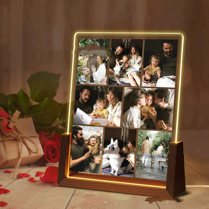 Small Night Lamp Mother's Day Photo Printing Decoration