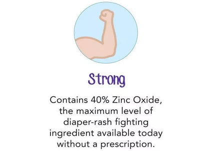 Desitin Maximum Strength Baby Diaper Rash Cream with 40% Zinc Oxide for Treatmev