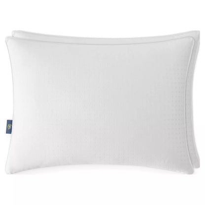 Sertapedic No-Go-Flat Bed Pillow, Standard/Queen, 2 Pack New