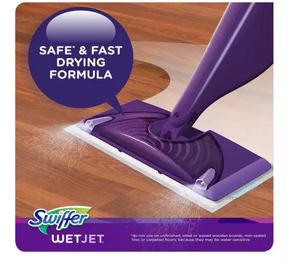 Swiffer WetJet Multi-Purpose and Hardwood Liquid Floor Cleaner Solution Refill,