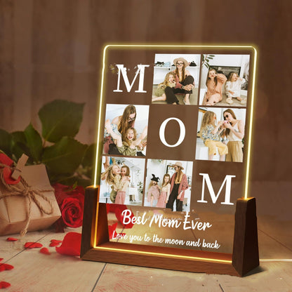 Small Night Lamp Mother's Day Photo Printing Decoration