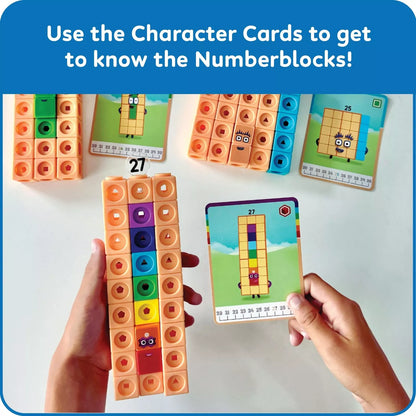 Hand2mind MathLink Cubes Numberblocks 21-30 Activity Set, 20 Preschool Learni...