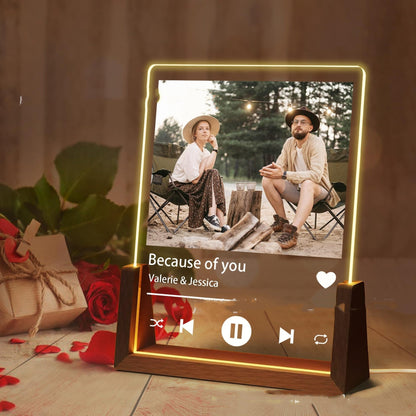 Small Night Lamp Mother's Day Photo Printing Decoration