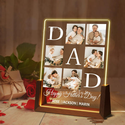 Small Night Lamp Mother's Day Photo Printing Decoration