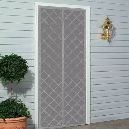 Magnetic Thermal Insulated Door Curtain,Fits Door Size 37.4" x 82.68" Door Cover