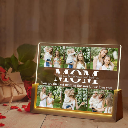 Small Night Lamp Mother's Day Photo Printing Decoration