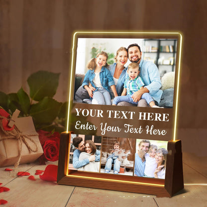Small Night Lamp Mother's Day Photo Printing Decoration
