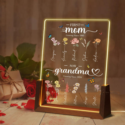 Small Night Lamp Mother's Day Photo Printing Decoration