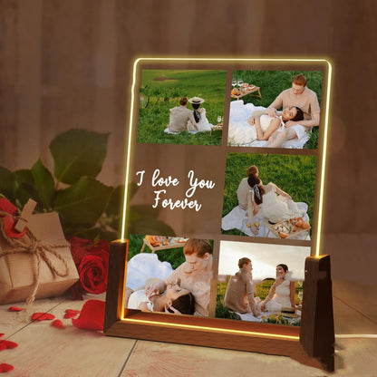 Small Night Lamp Mother's Day Photo Printing Decoration